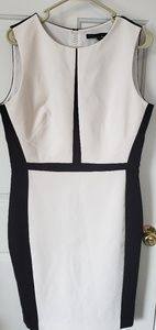 White House black market dress color block
